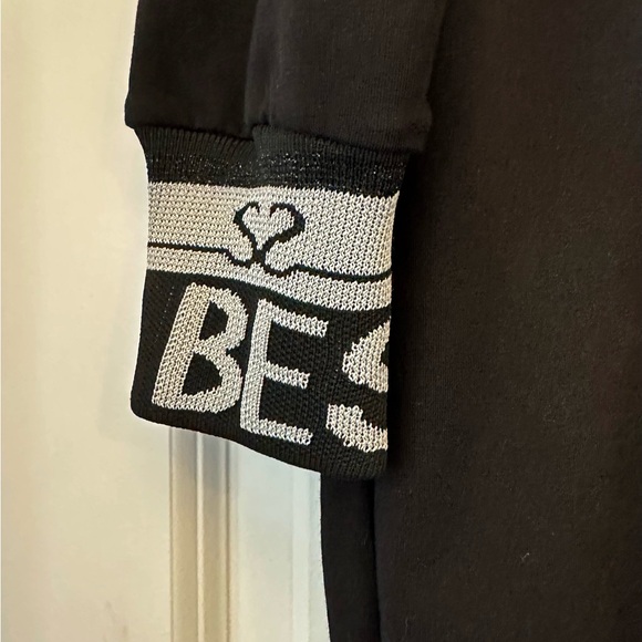 SIGNET Dress Knit w/ Bling Hood Pocket Silver Sequins Bronze Rhinestones Sz XL - Picture 11 of 12